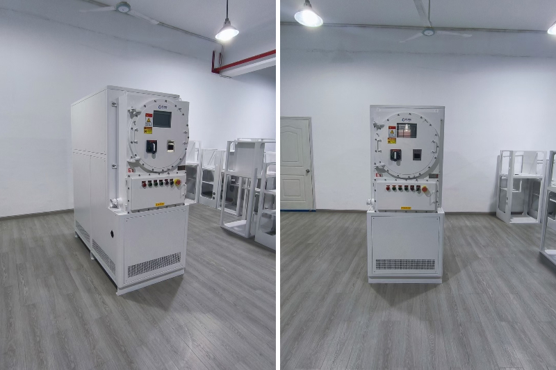 浙江某石油化工企業采購的60KW防爆加熱控溫設備已出貨 圖2